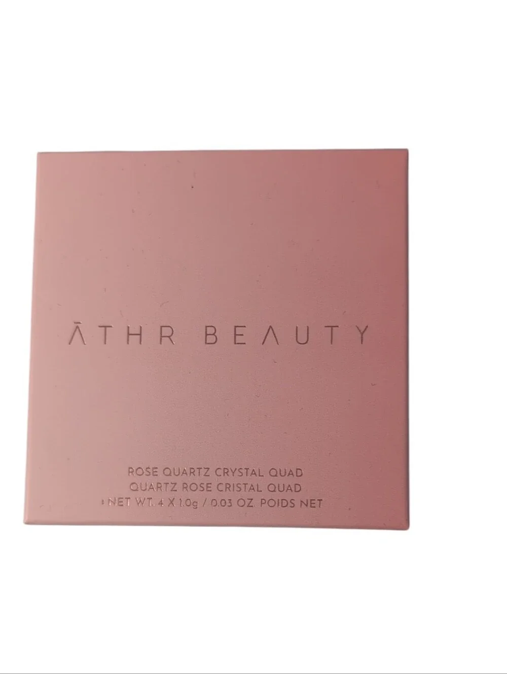ATHR BEAUTY Rose Quartz Crystal Quad Eye Shadow Palette